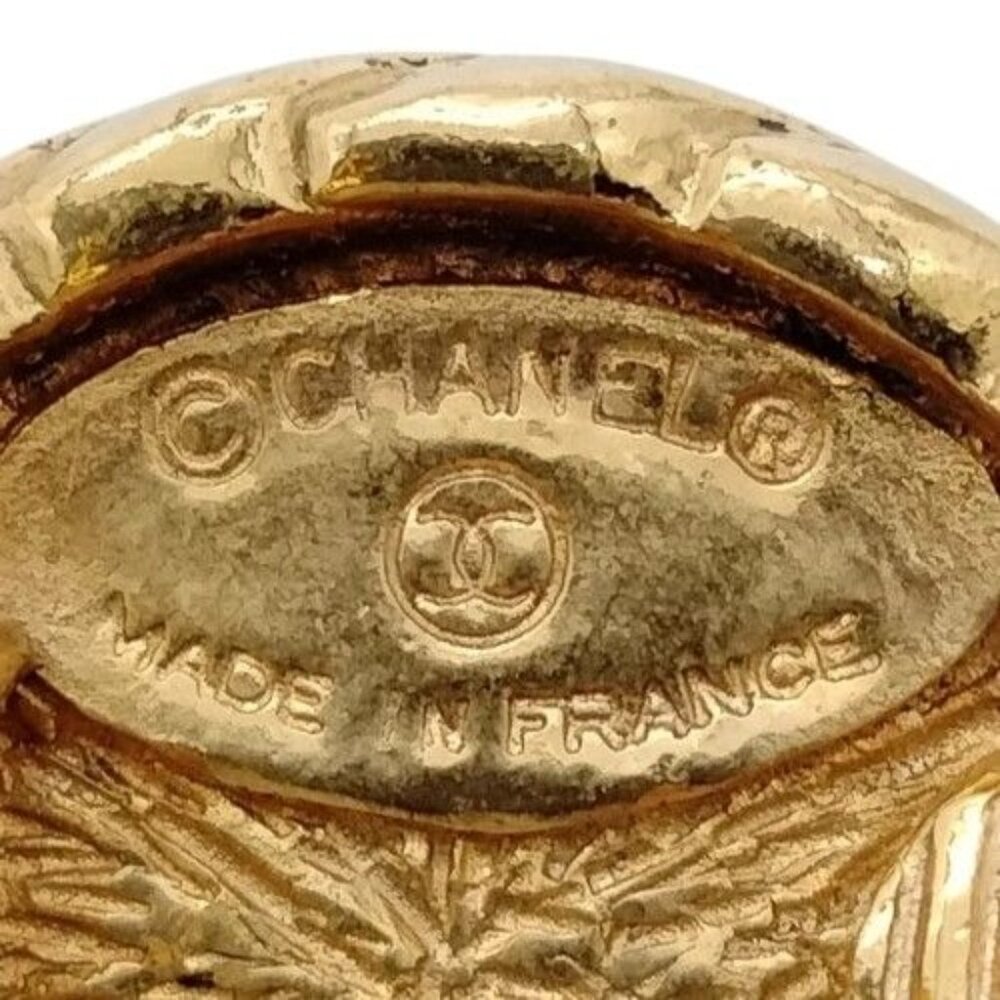 551231BJ (S3) Chanel Earrings Gold Metal - Picture 7 of 8